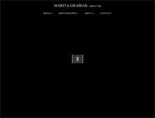 Tablet Screenshot of maritagrabiak.com